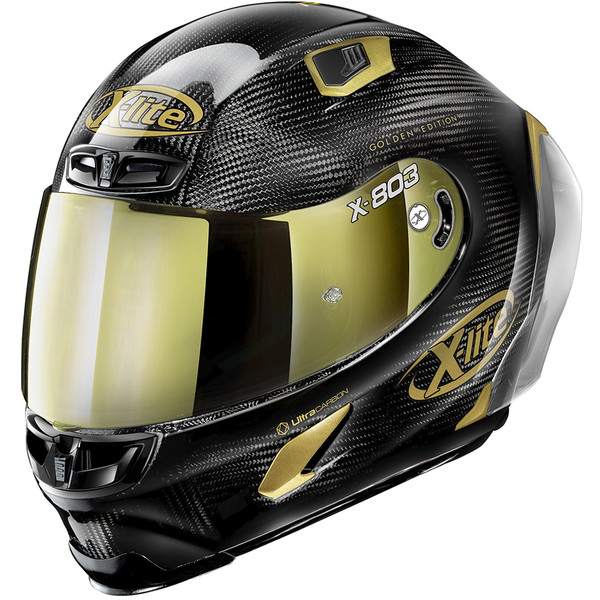 X-lite - Casque X-803 RS Carbon Golden Edition Noir / Or