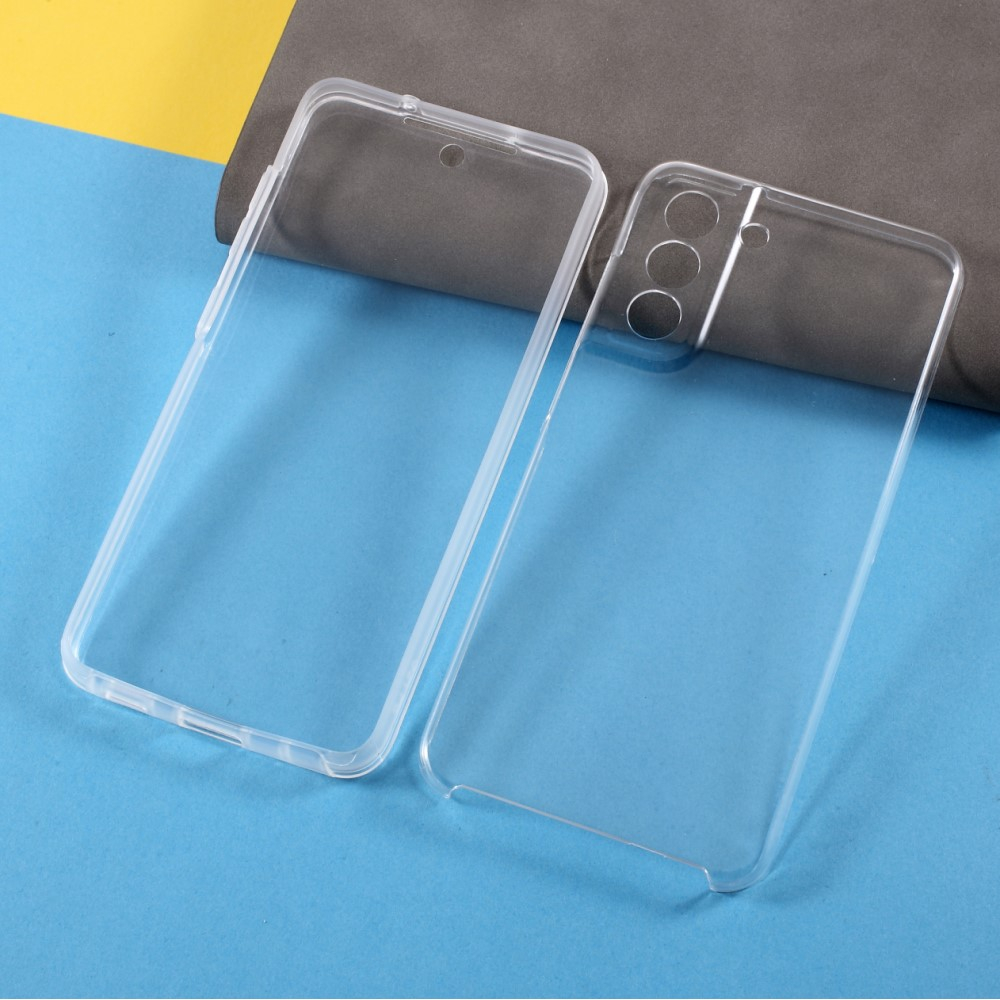 2in1 Samsung Galaxy S21 FE 5G Full Protection Schutz Hülle   Displayschutz (Front/Back) - Transparent