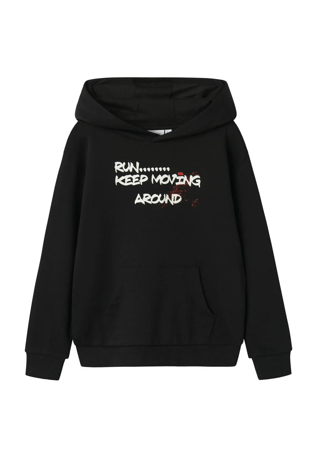 NAME IT KIDS hoodie zwart