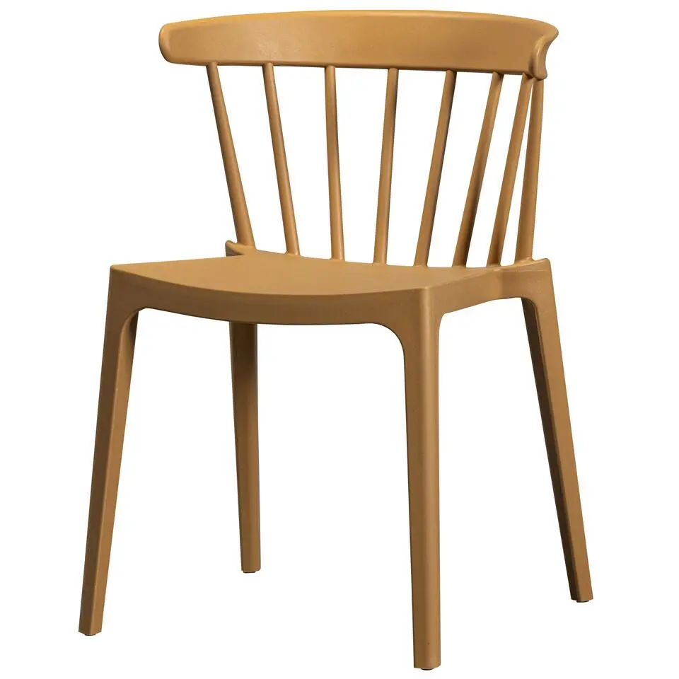 WOOOD Bliss Tuinstoelen - Plant Fiber - Caramel Melange - Set van 2