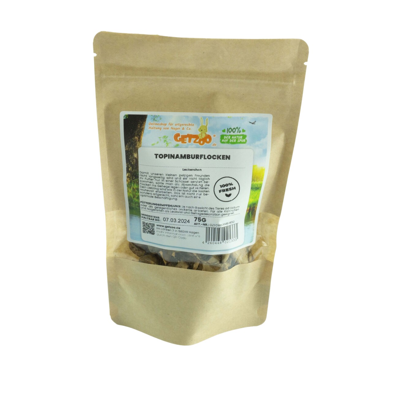 Getzoo Topinamburflocken 75g