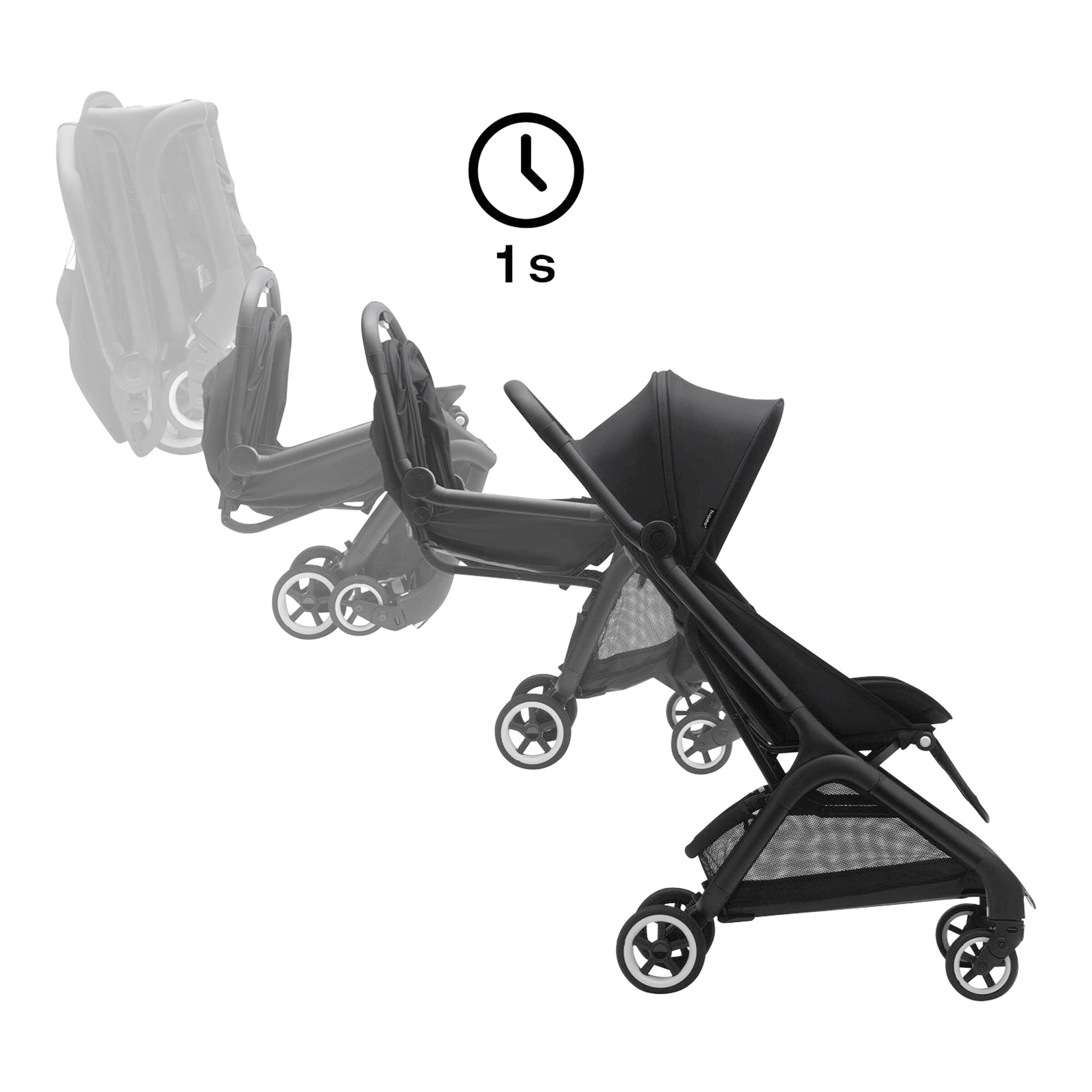 Bugaboo Buggy Butterfly black / midnight black