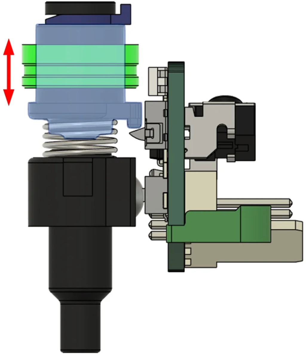 LDO Motors  Smart Filamentsensor, Orbiter2 Extruder    Zubehör für den Orbiter Extruder