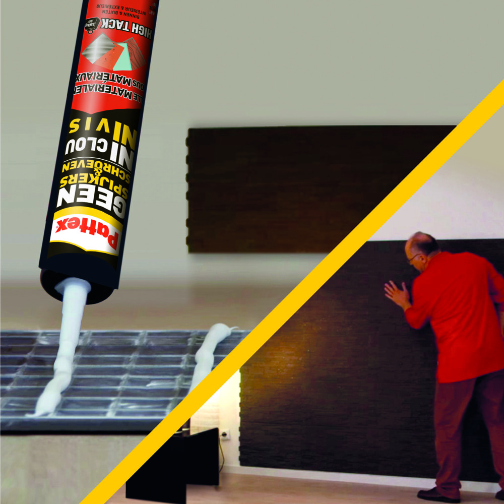 Pattex Geen Spijkers & Schroeven Montage Kit High Tack460 gr