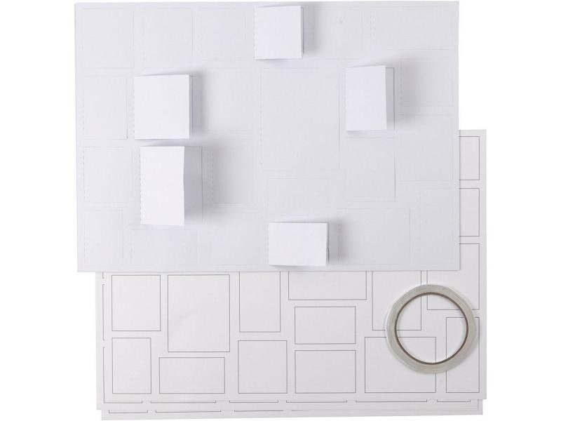 Creativ Company Adventskalender Uni 5 Stück Adventskalender zum selber Gestalten mit Fotos, Gutscheinen, Zitaten, etc.
