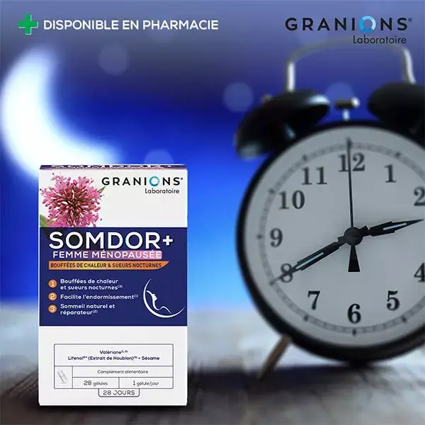 Granions Somdor+ Menopausa Feminina 28 cápsulas