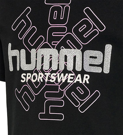 Hummel T-Shirt - hmlCircly - Schwarz