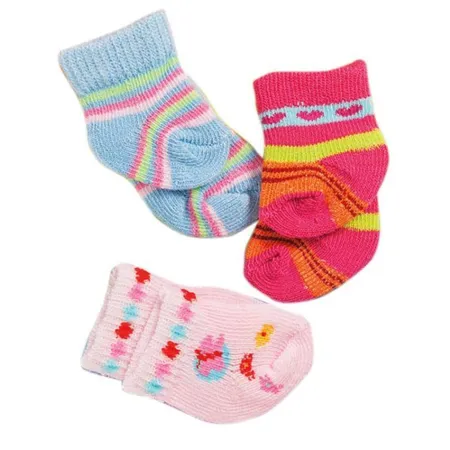 Heless Bunte Söckchen, Größe 28-35cm, 3 Paar