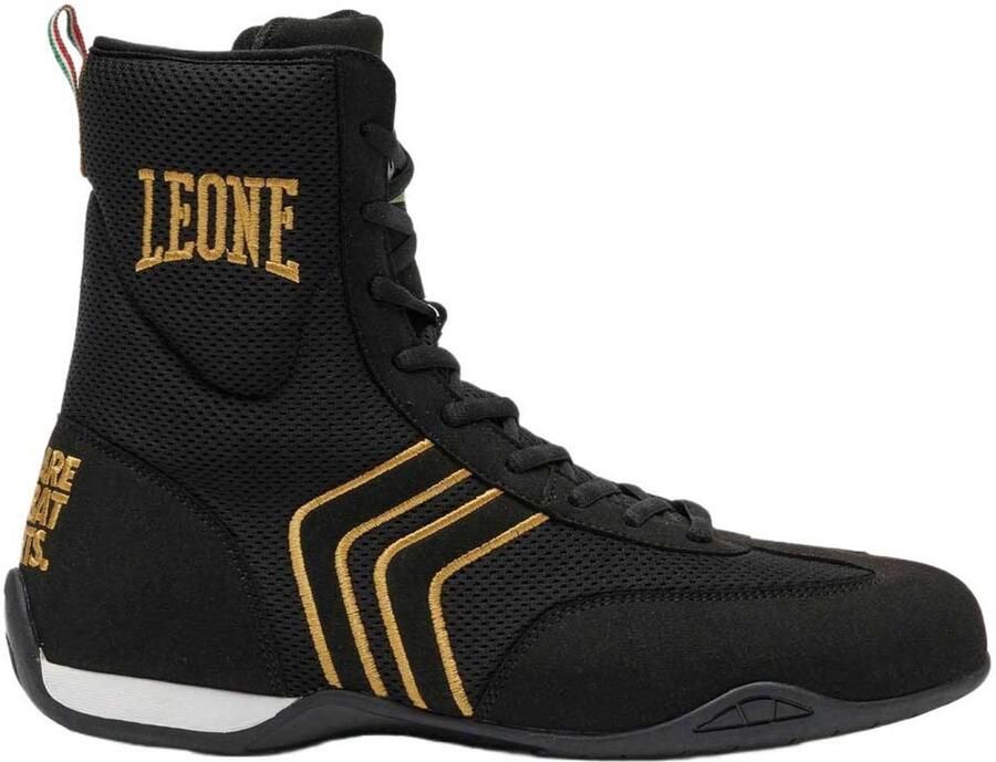 Leone1947 Hermes Boksschoenen Zwart