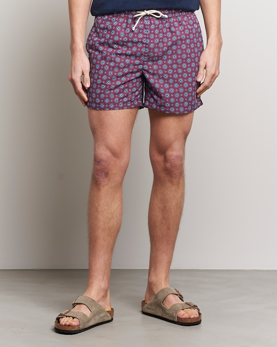 Ripa Ripa Printed Swimshorts Wine