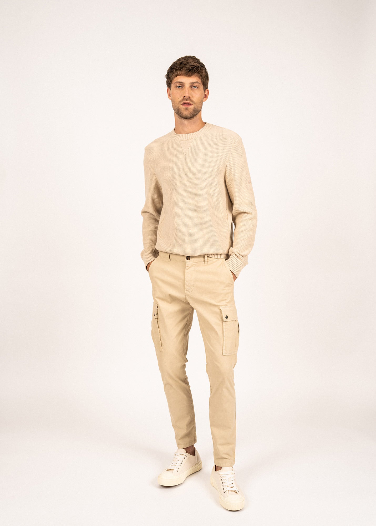 Pantalon cargo Terry