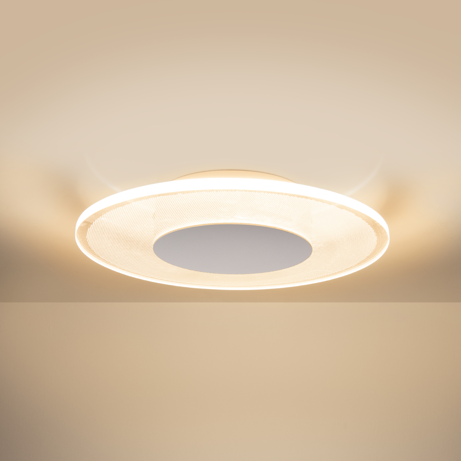 LED-Deckenleuchte MODESTO - weiß - Ø 29 cm