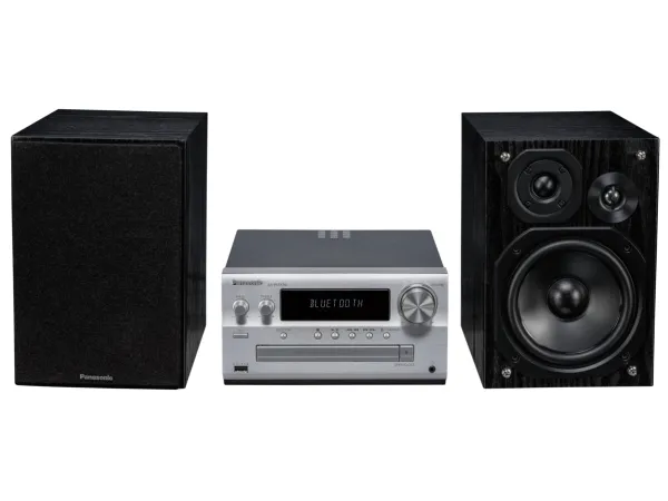 Panasonic SC-PMX94 - Audiosystem - 2 x 60 Watt - sølv