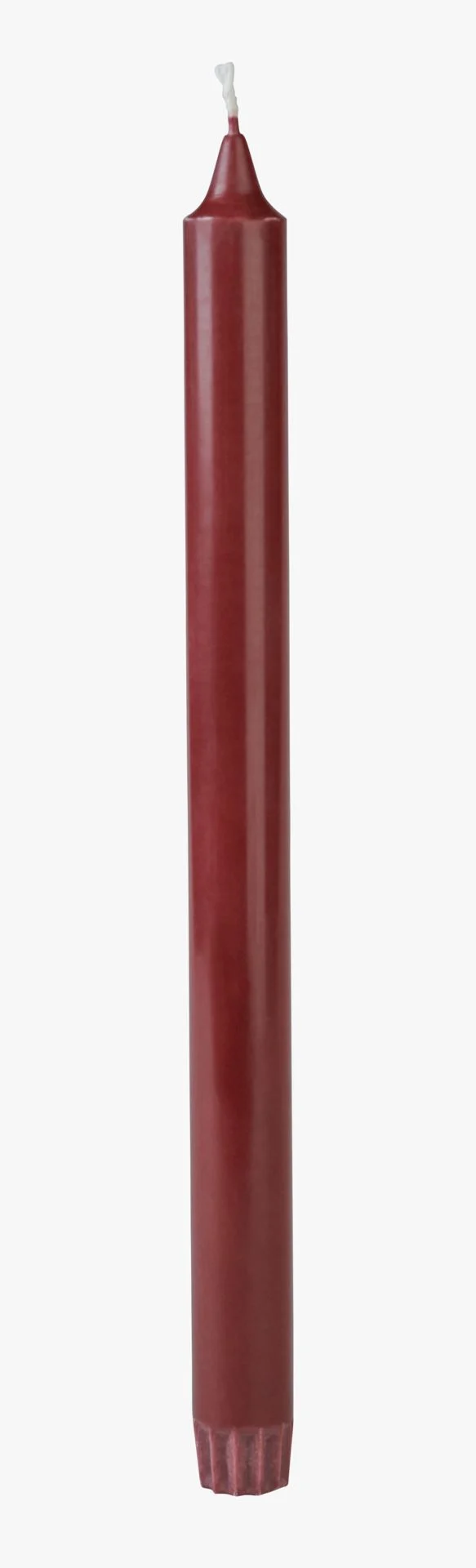 Kronelys burgunder - 29 cm