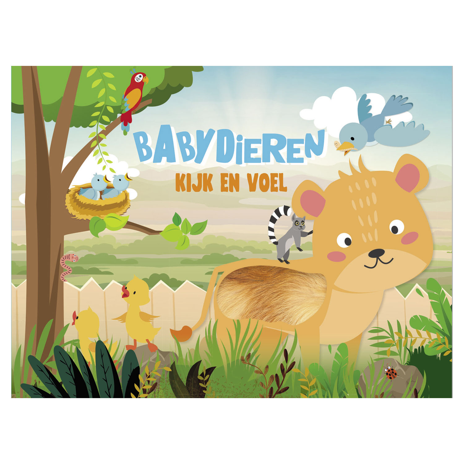 Kijk en voel - Babydieren