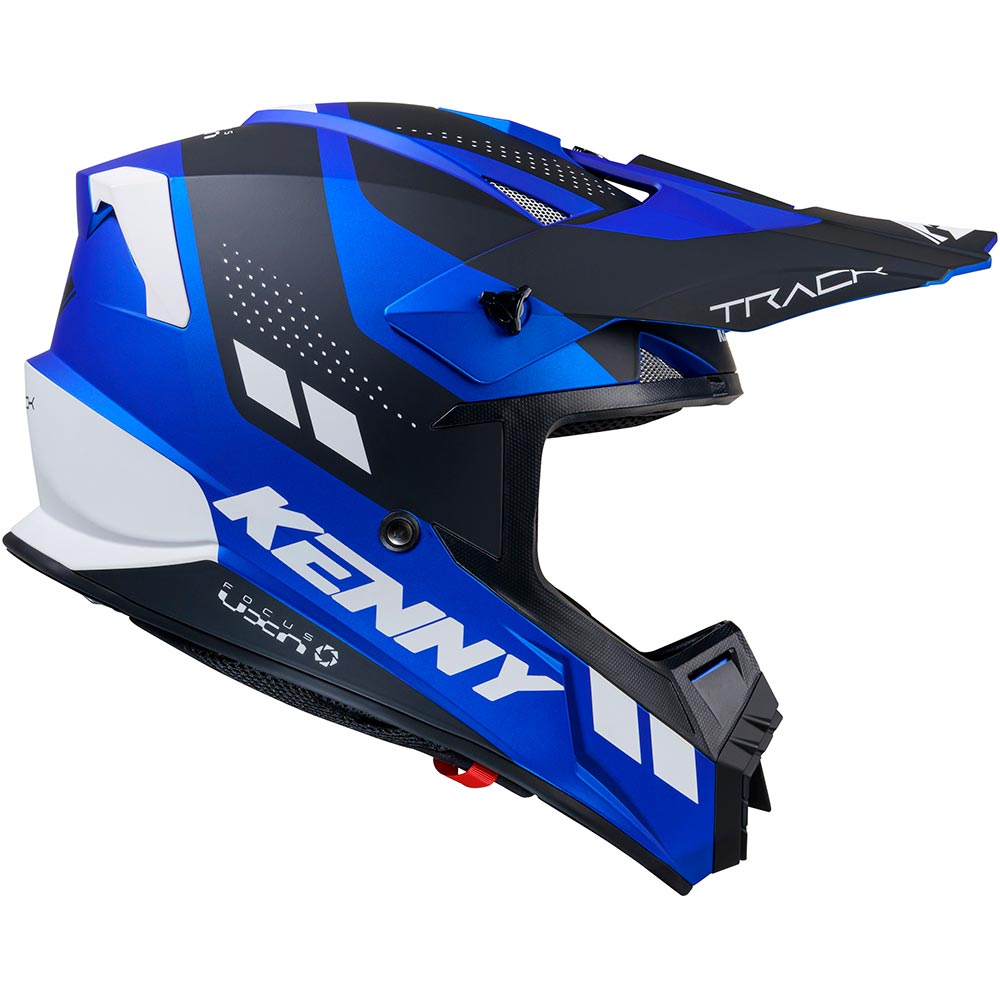 Kenny - Casque Track Graphic Bleu / Noir / Gris / Mat