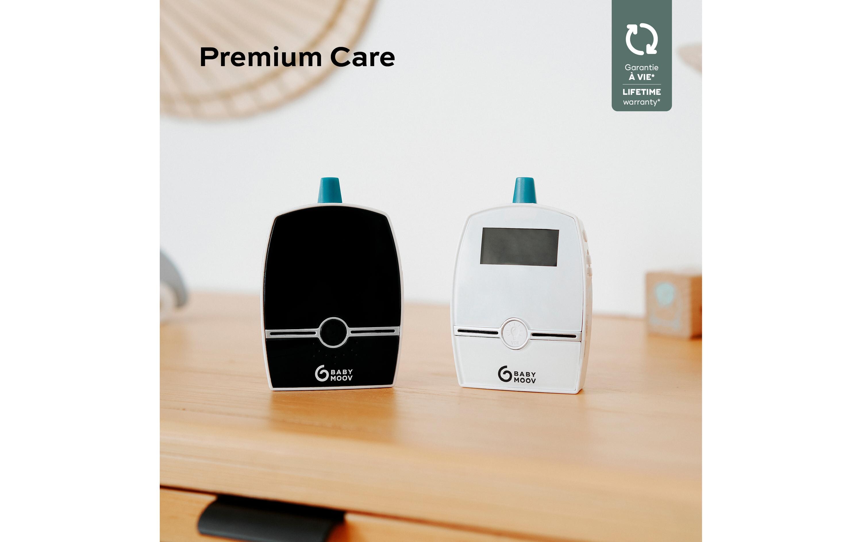 Babyphone Premium CarePremium Care – Das Multifunktions-Babyphone mit grosser Reichweite