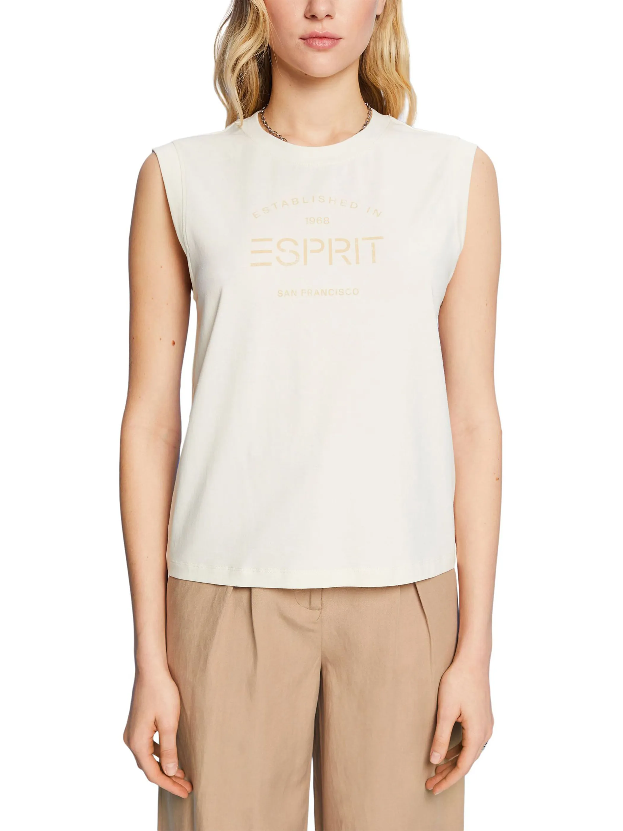 Damen Shirt mit Logoprint