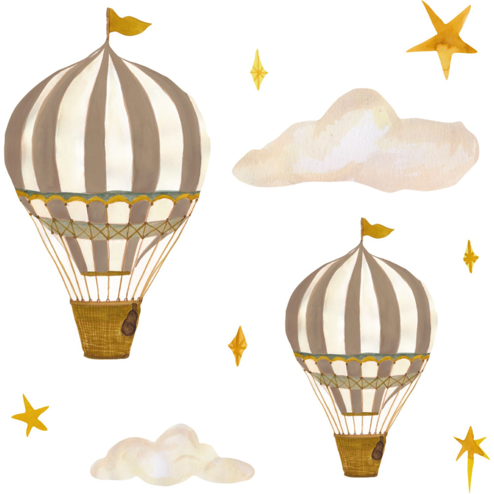 Køb That's Mine Brown Wallsticker Dreamy Balloons