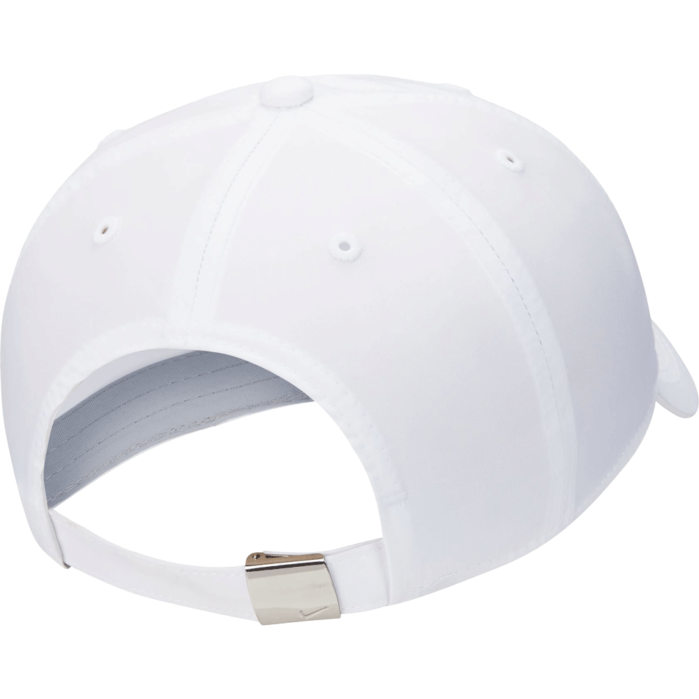Nike Unstructured Metal Swoosh Cap Kinder weiß