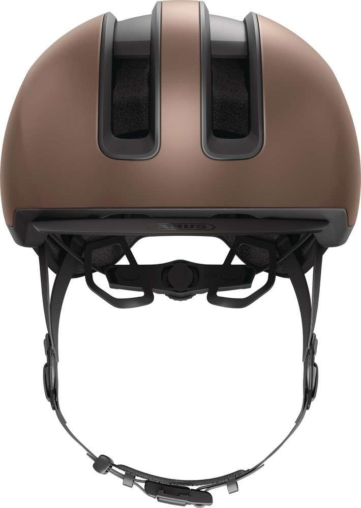 ABUS HUD-Y cykelhjelm LED Metallic Copper