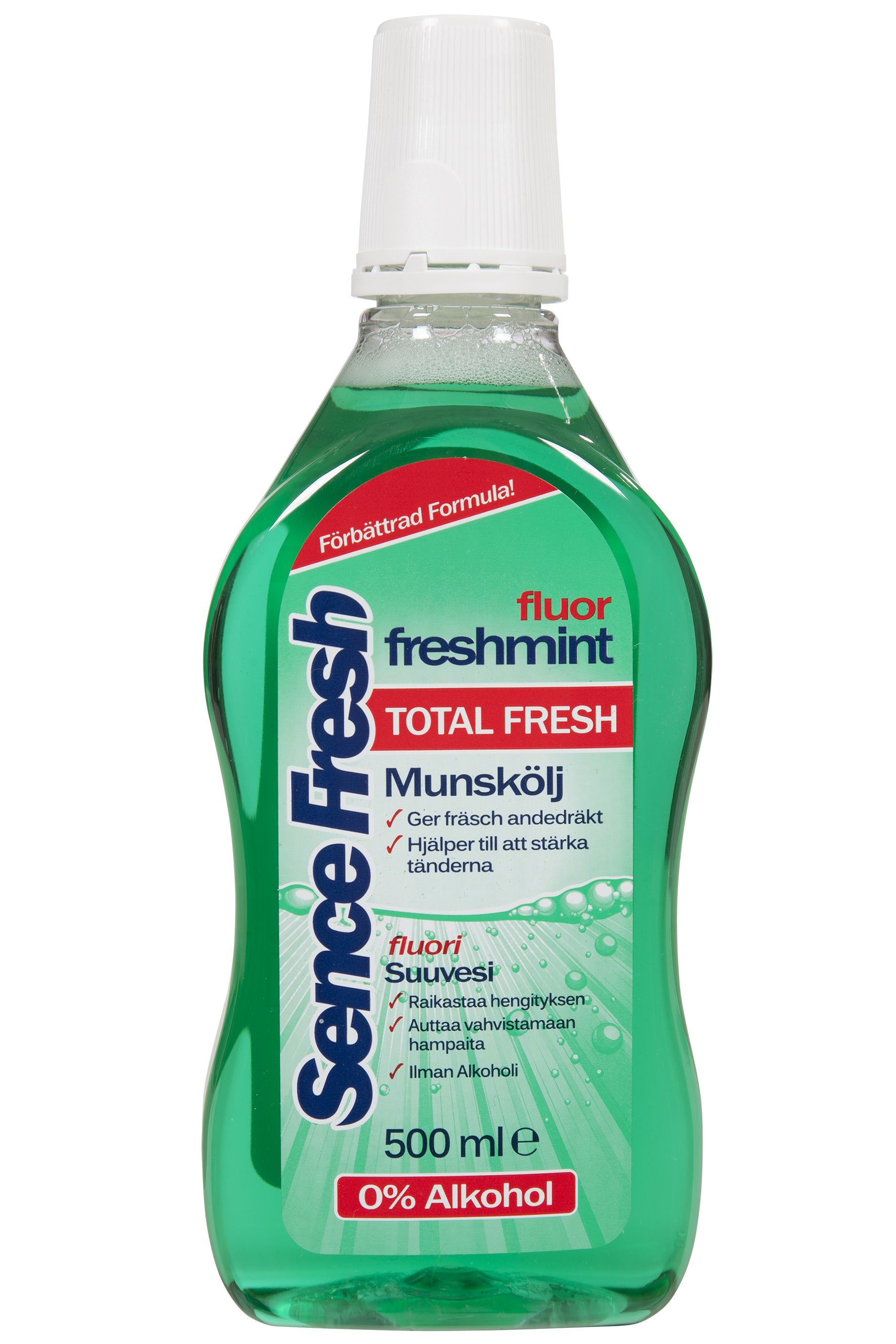 Munnskyllevann Fluor Freshmint
