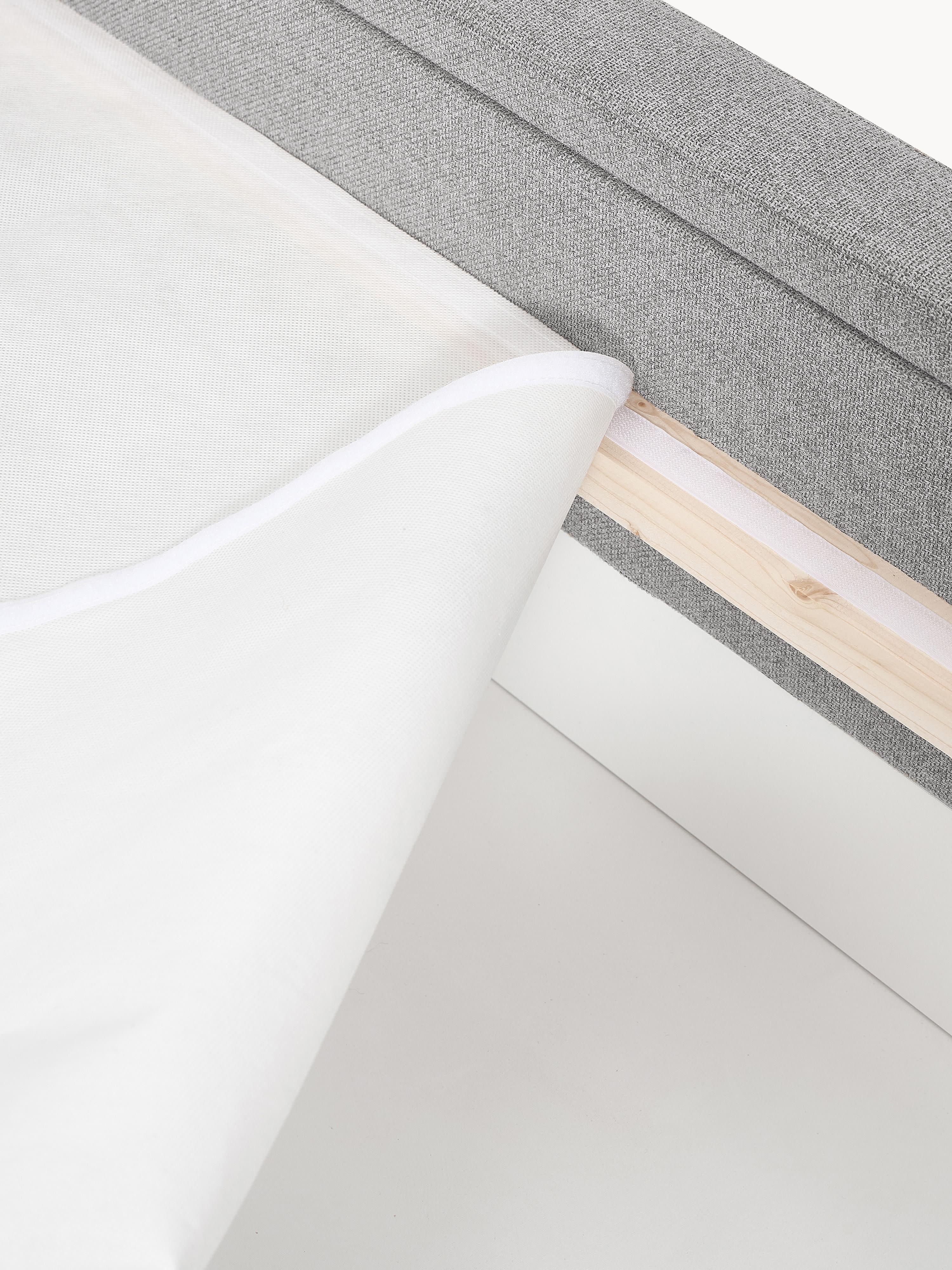 Gestoffeerd bed Arche met lades
