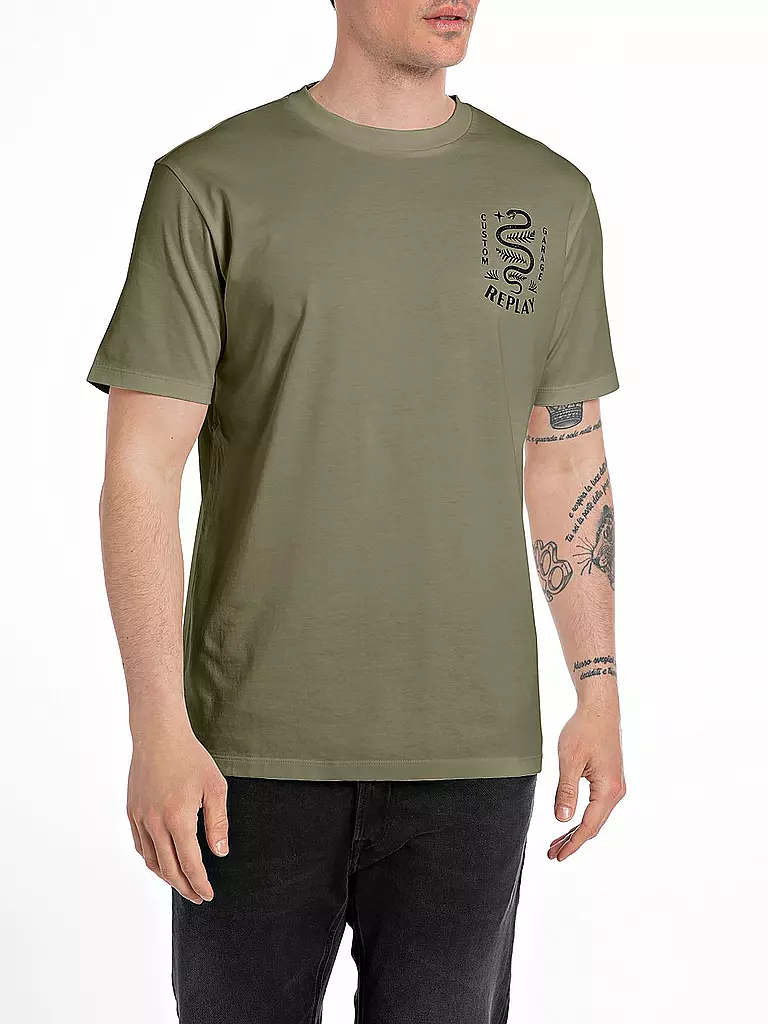REPLAY T-Shirt olive