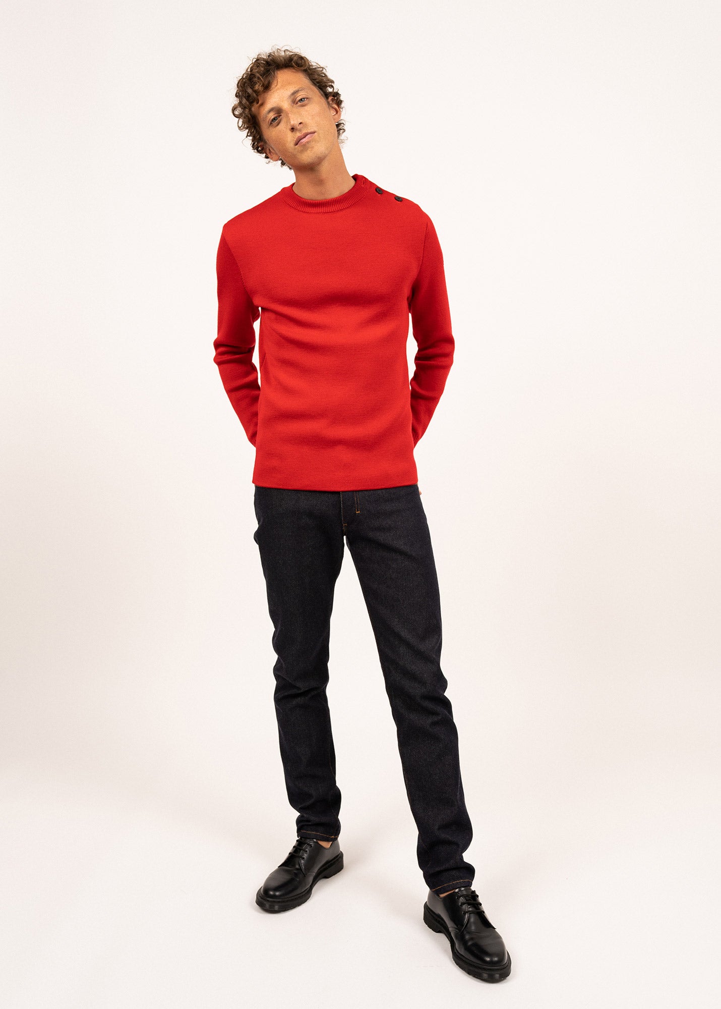 Pull marin uni Rochefort