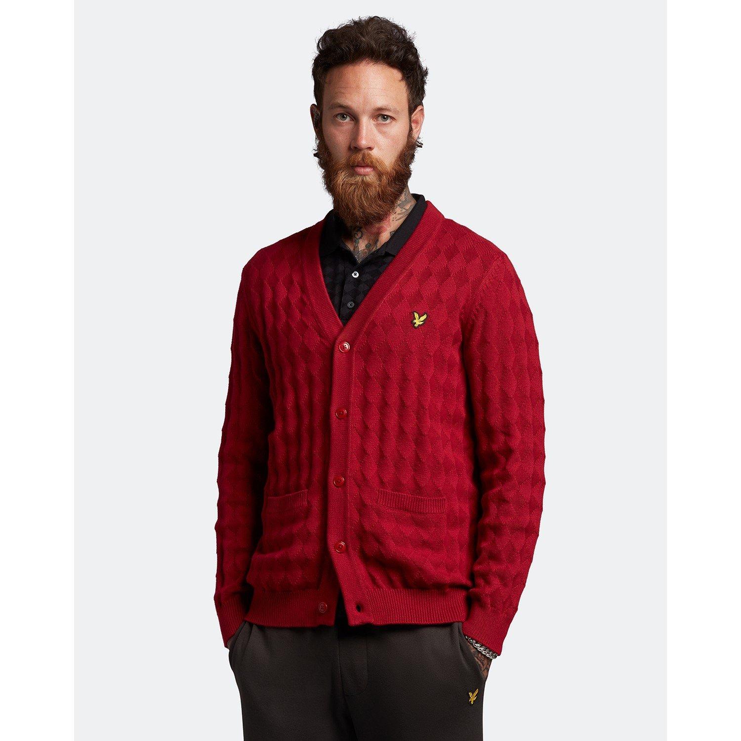 Lyle and Scott LS Knit Cardigan Mens