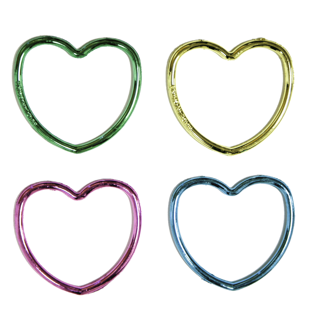 Uitdeelcadeautjes Armbanden Hart 7cm 12st