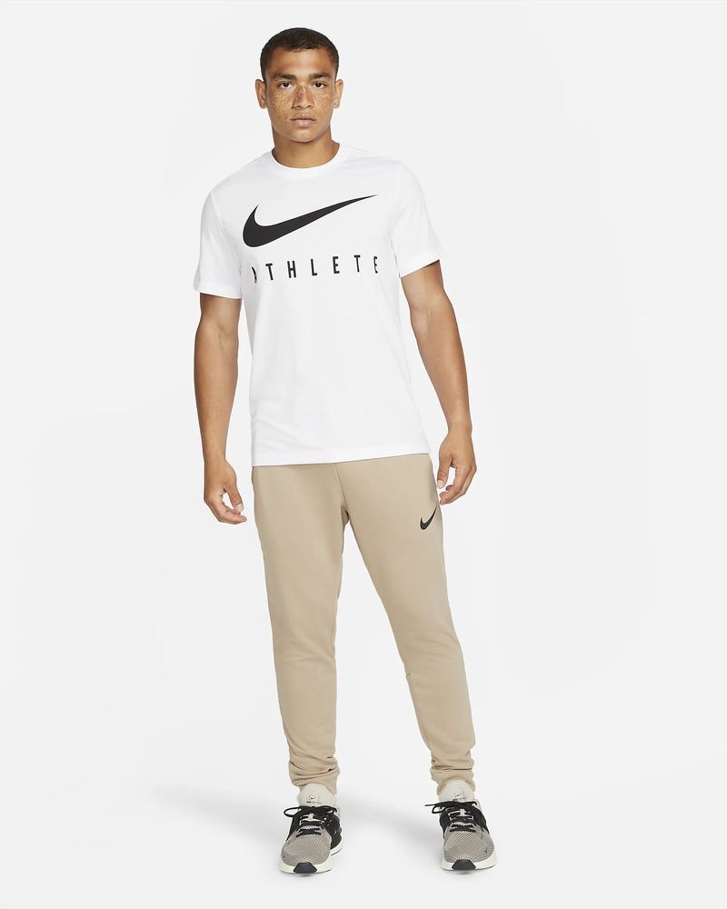 T-shirt de training Nike Dri-FIT Blanc pour homme