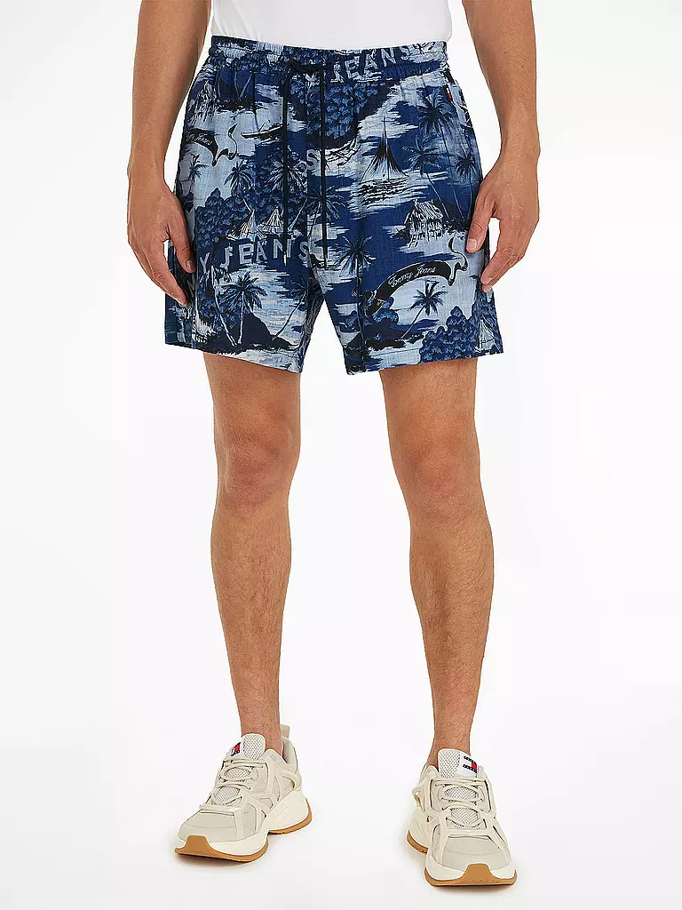TOMMY JEANS Shorts  blau