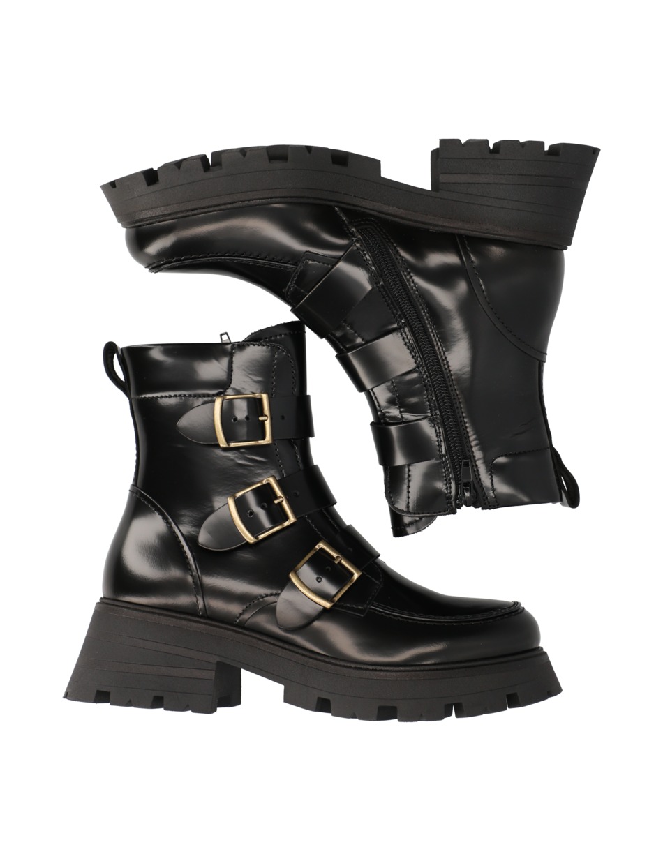 Glattleder Boot