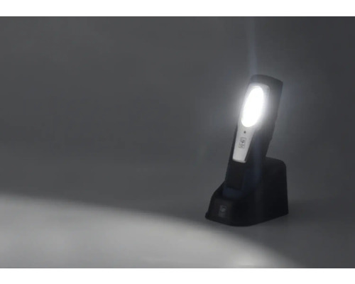 LUMAK PRO LED oplaadbare werklamp 250+600 lm laadstation USB-C LD4.5-1.8h 65K IP54 IK07