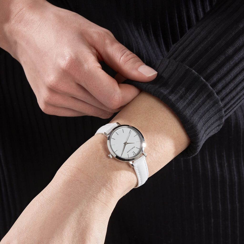 Montre Pierre Lannier Chouquette Blanc