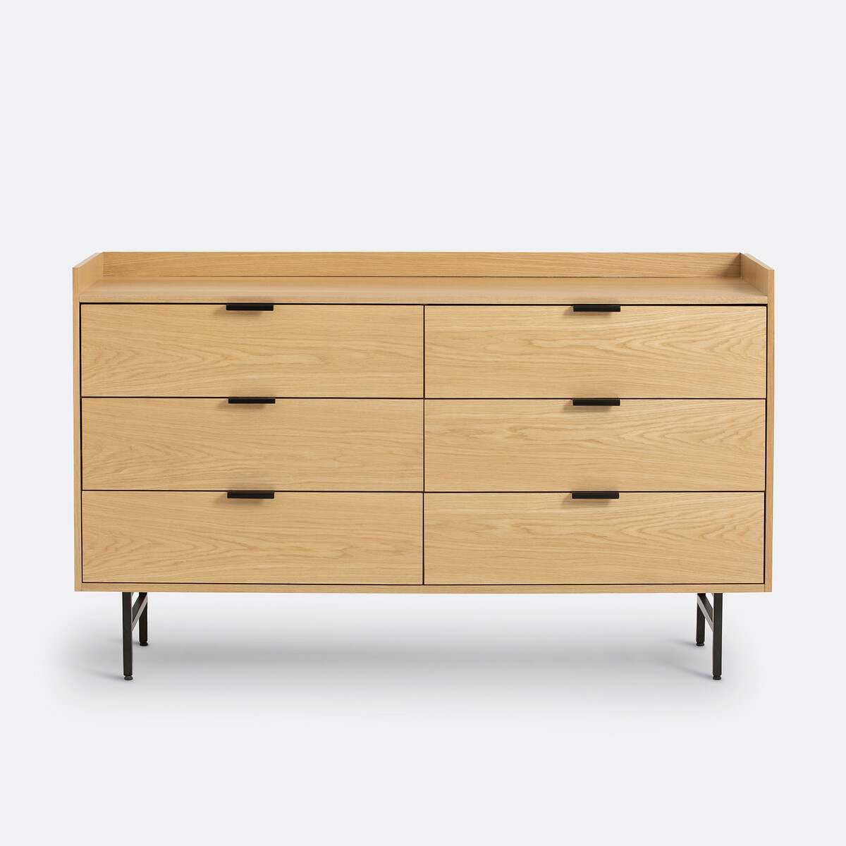 LA REDOUTE INTERIEURS<br>Cômoda, 6 gavetas Volga