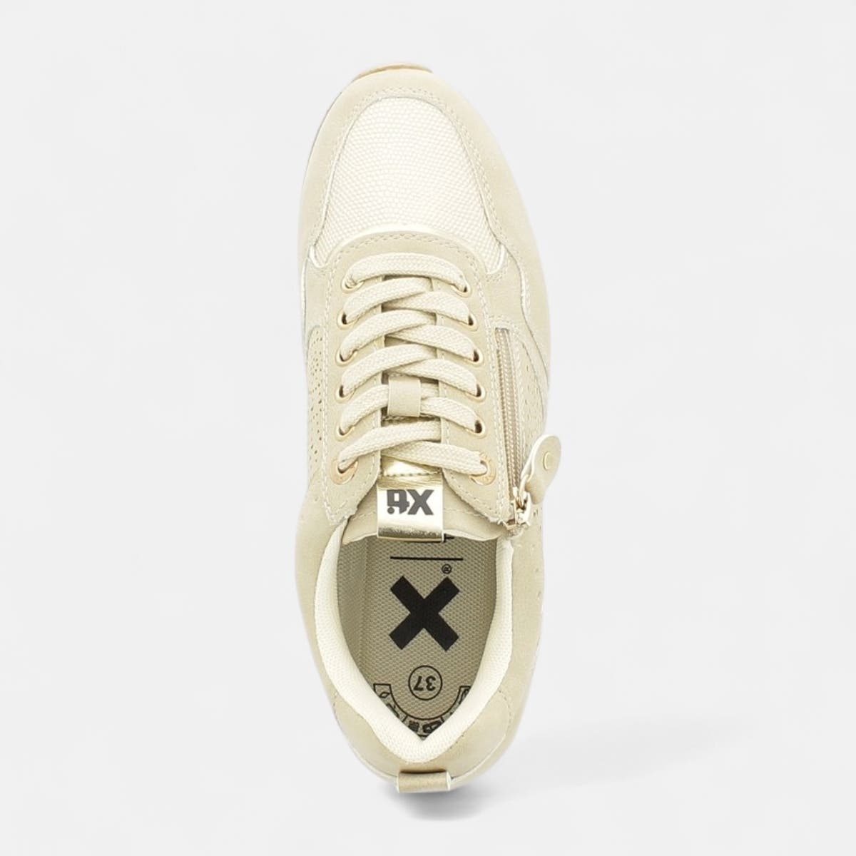 Baskets basses Femme beige