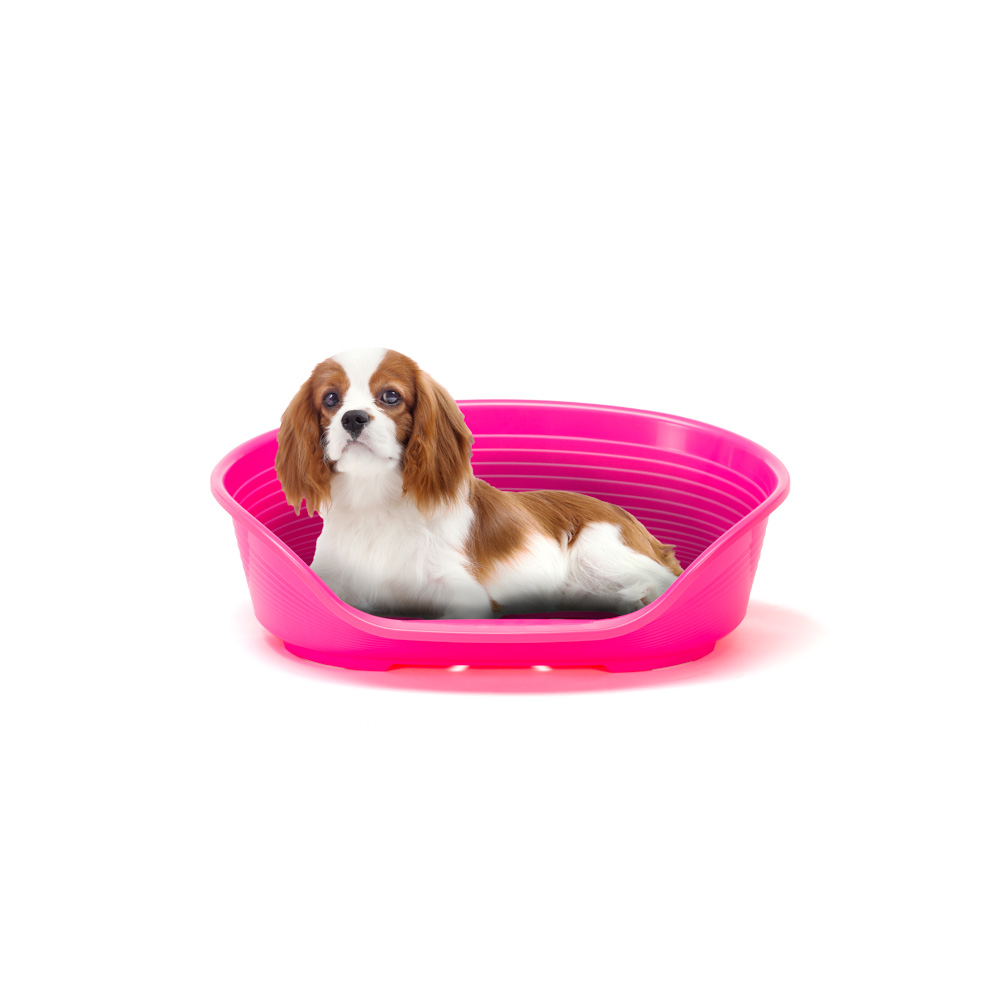 Ferplast - panier chien panier chat - lit pour chien en plastique medium - 100% plastique recyclé - lit pou chat lavable -