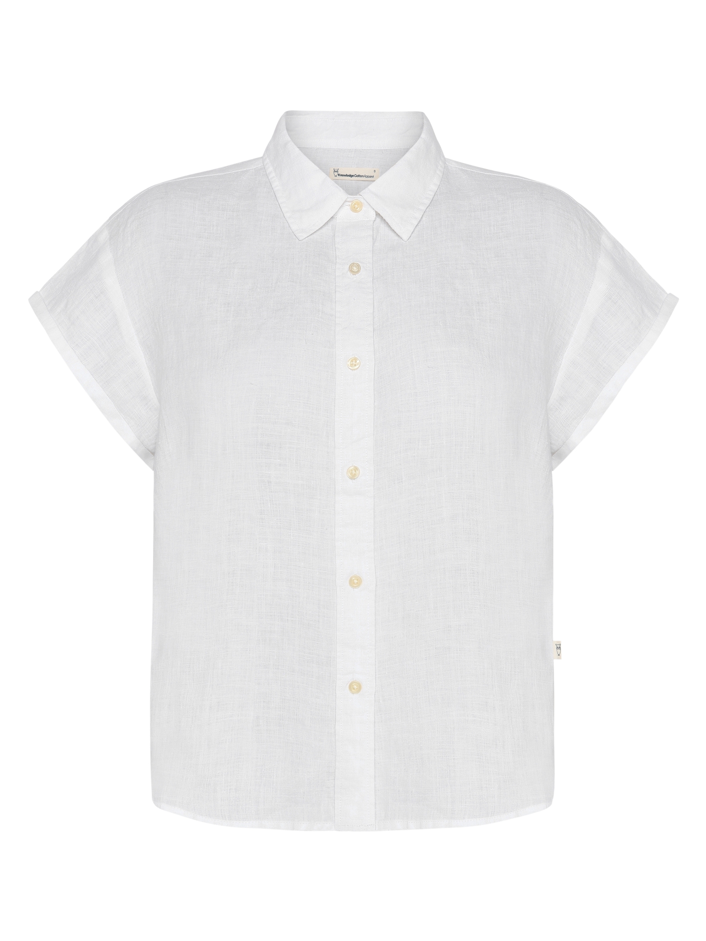 Aster Fold Up Short Sleeve Linen Shirt W