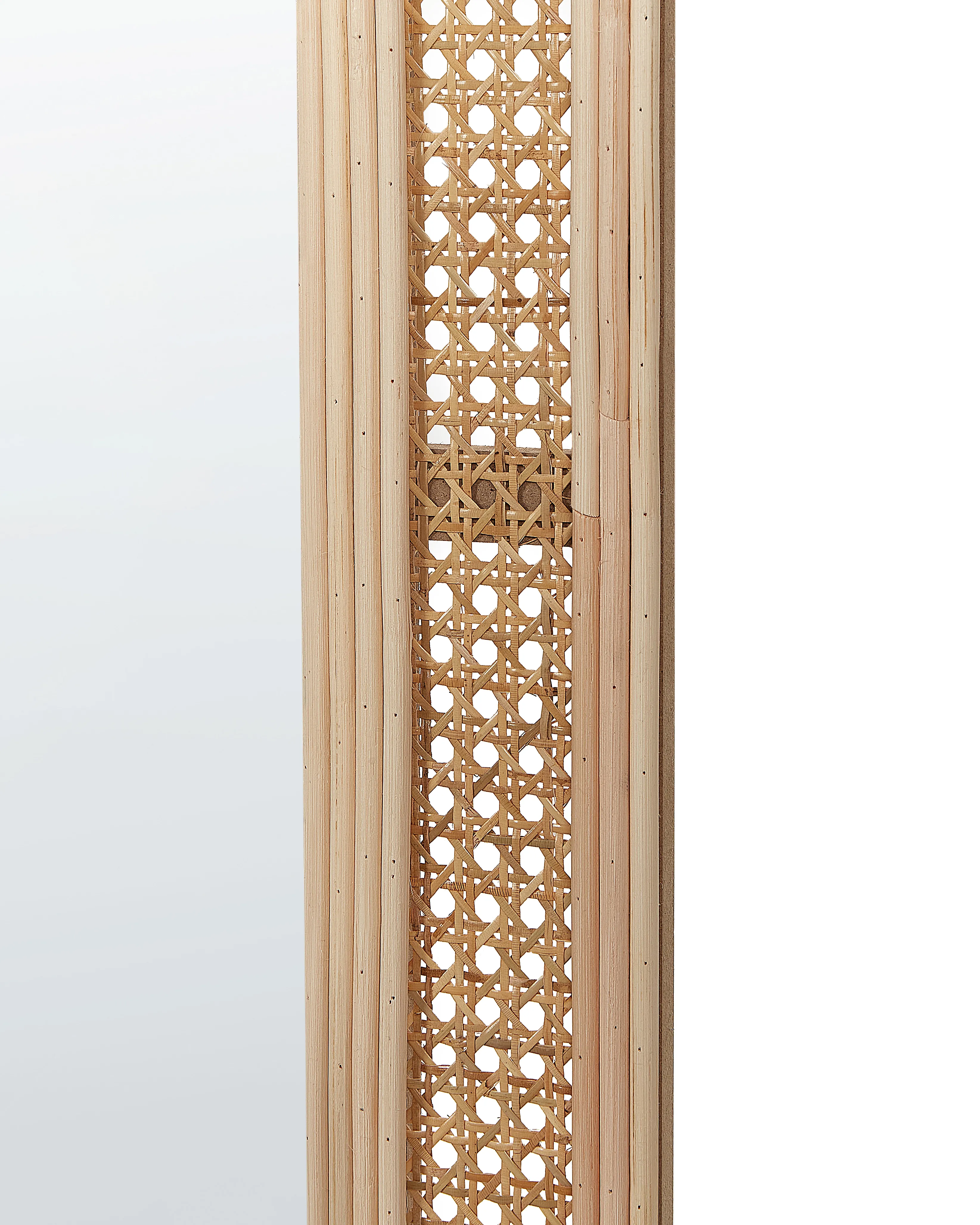 Wandspiegel FRANEY 50 cm 120 cm Rotan Natuurlijk