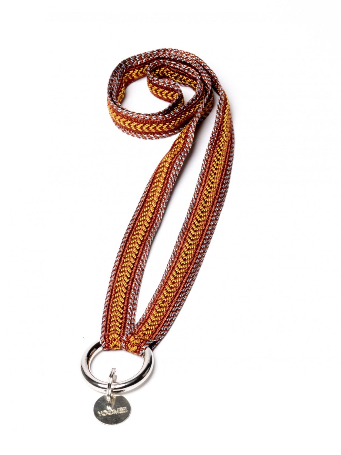 YOOMEE Schlüsselband Keychain Zahra African Sun Silver