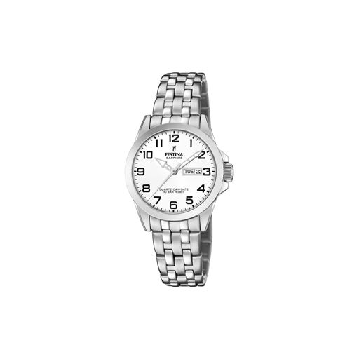 Festina Classic 20559 Dameur, Stål/Hvid, 30 mm