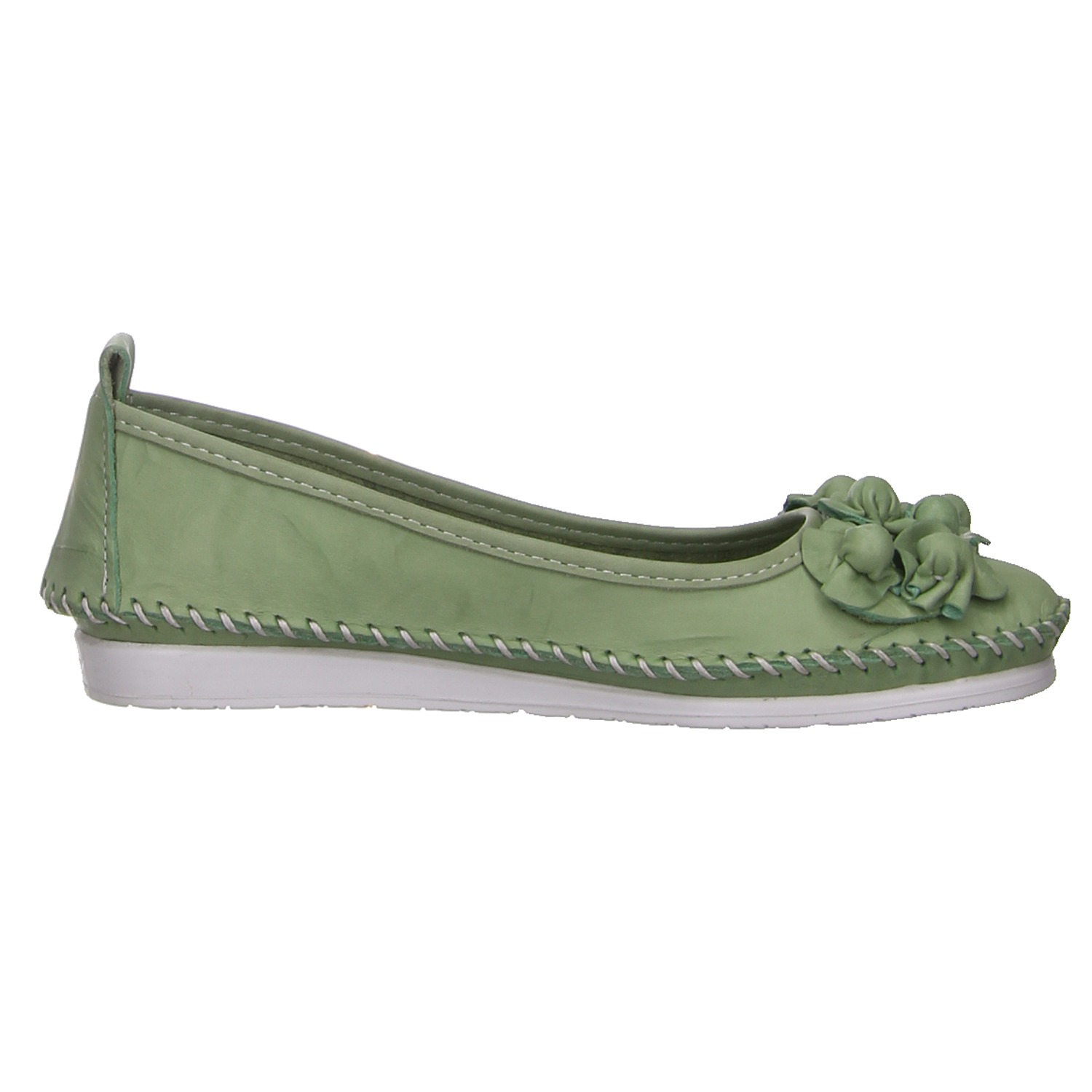 Andrea Conti Ballerinas grün grün