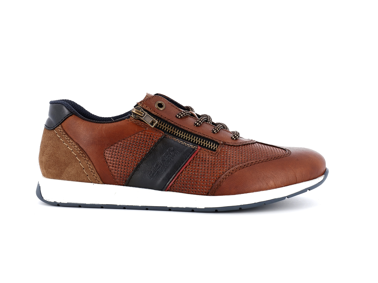 Rieker-11927 Cuir Cognac
