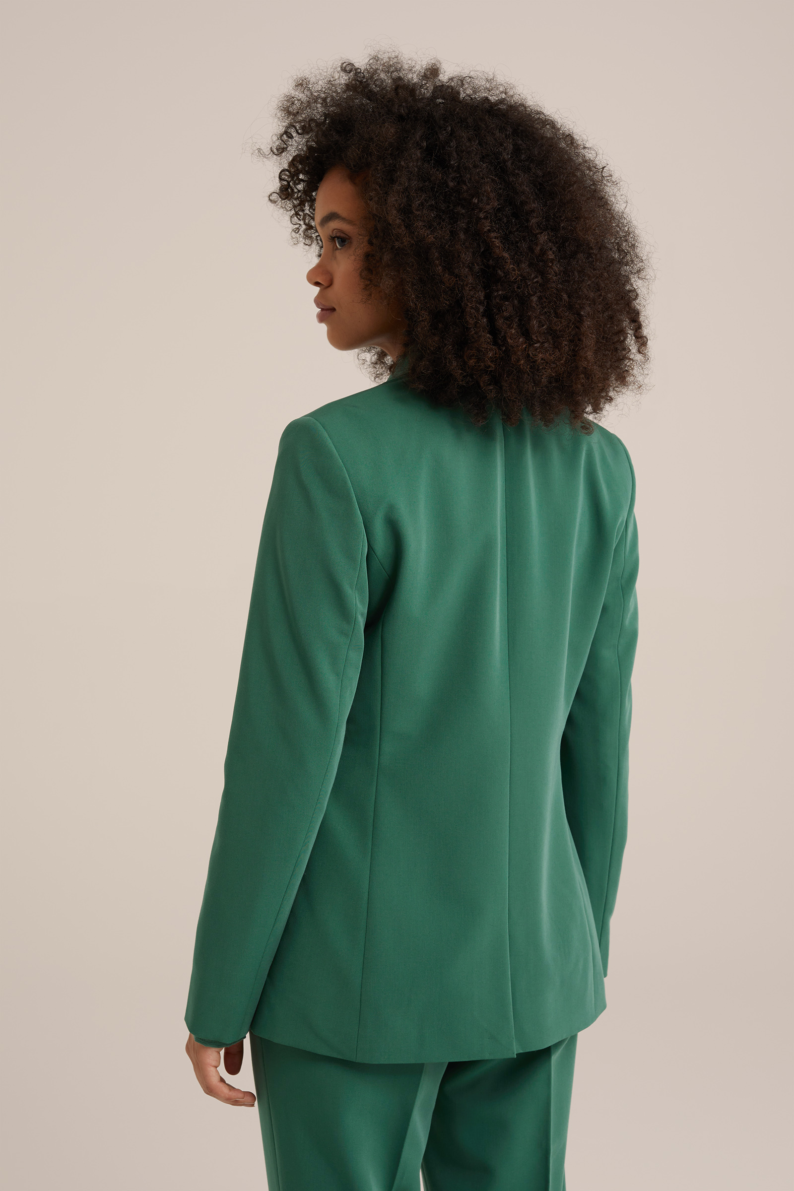 getailleerde blazer WE Fashion Legergroen