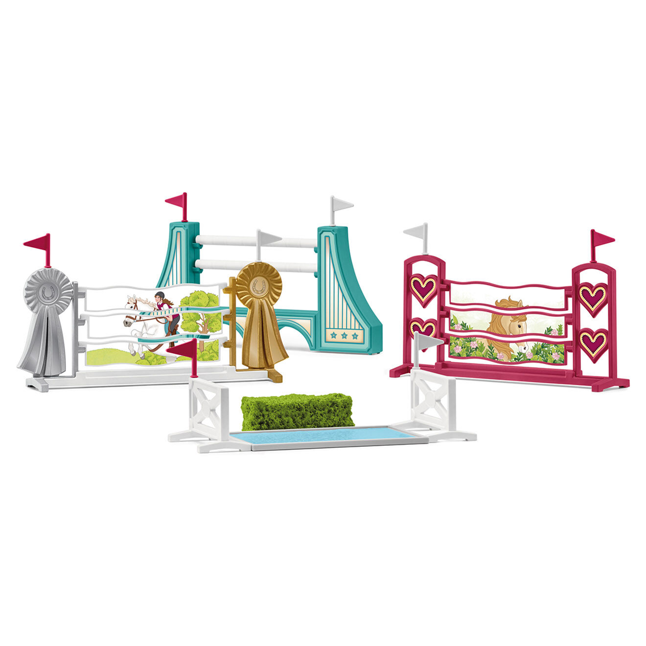 Schleich Accessoires - obstacles multicolore