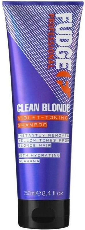 Fudge - Clean Blonde - Violet-Toning Shampoo - Violet - Shampoo
