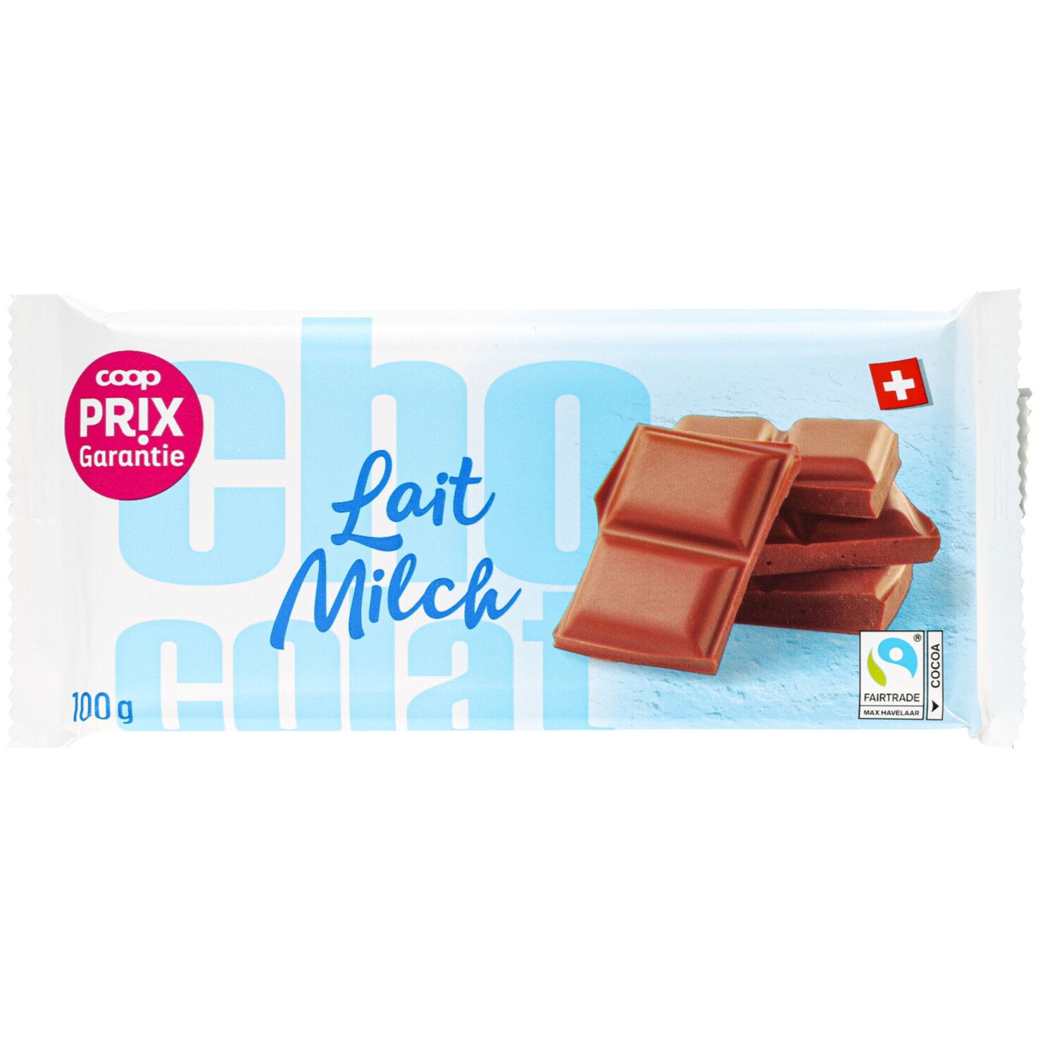 Prix Garantie Fairtrade Tafelschokolade Milch