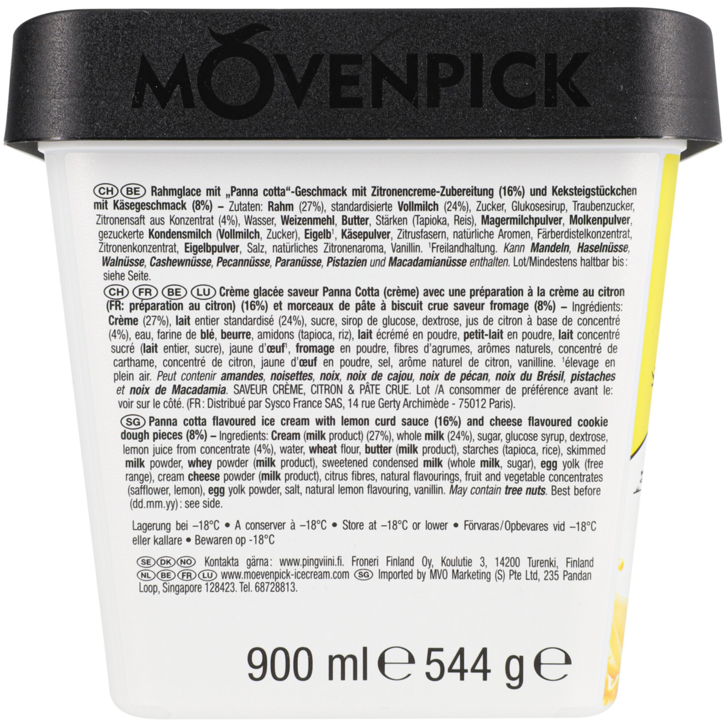 Mövenpick Lemon Curd & Dough